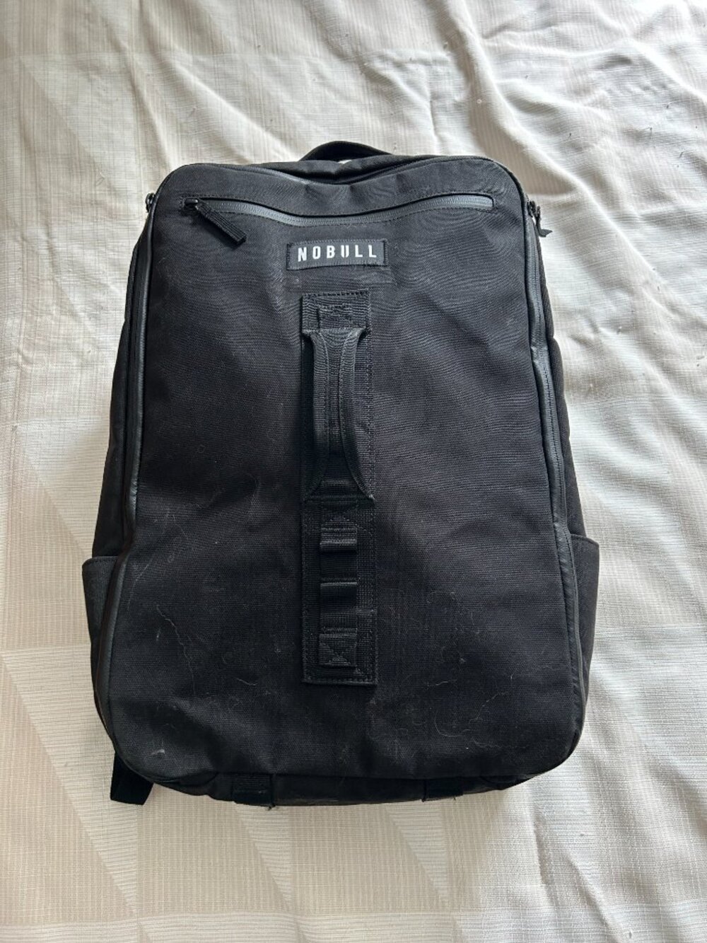 Black NoBull Waxed Canvas Backpack